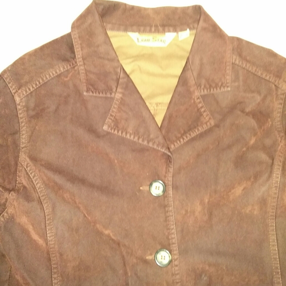 Merona Brown Ladies Jacket 10 - Picture 2 of 16
